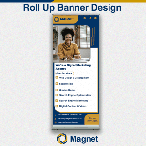 roll-up banner design