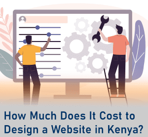 How much does it cost to design a website in kenya?